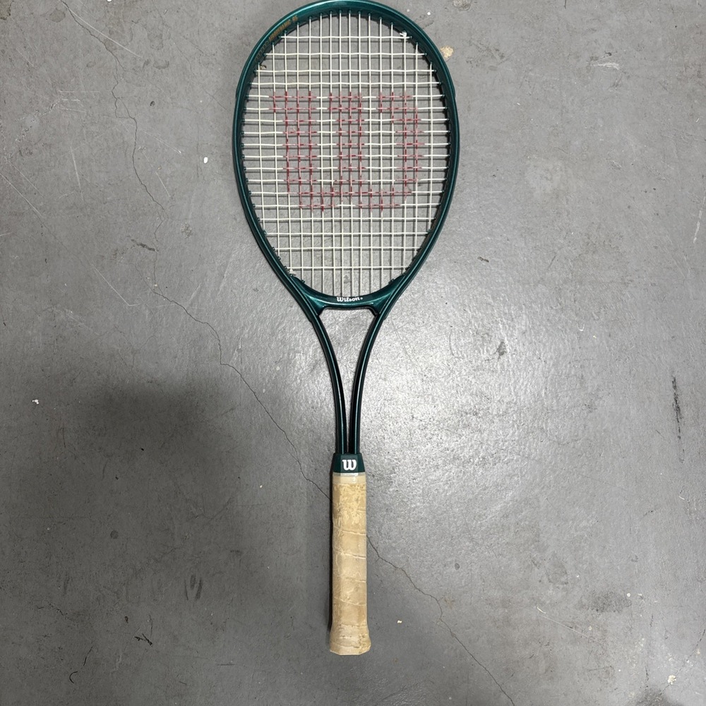 Wilson Advantage Tennis Racket‎ Super High Beam Series 95 4-3/8" Grip Turquoise